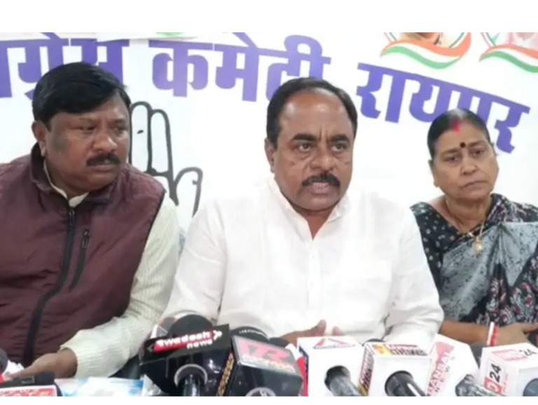 🚨 ब्रेकिंग: छत्तीसगढ़ में बिगड़ती कानून-व्यवस्था पर कांग्रेस का तीखा हमला! “तालिबान शासन जैसी स्थिति” – BJP पर अराजक तत्वों को संरक्षण देने का गंभीर आरोप! 🚨