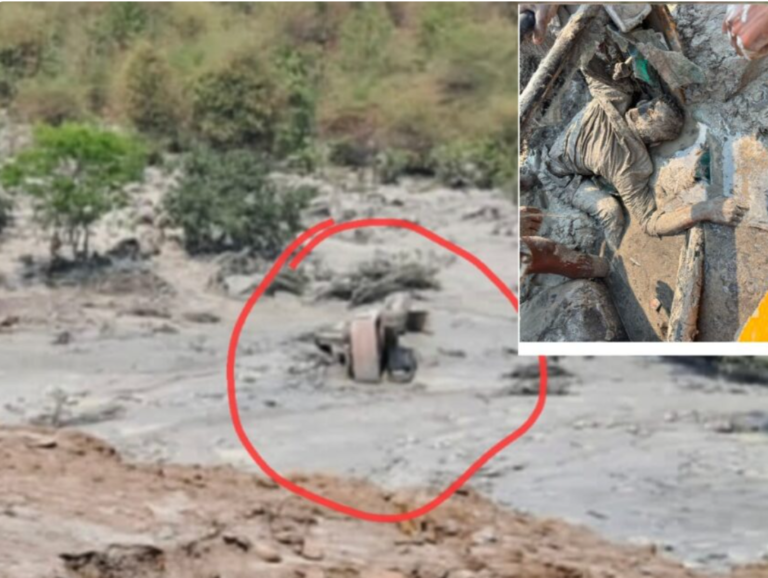 झाबू राखड़ डेम हादसा: मरम्मत के दौरान फटा बांध, JCB ऑपरेटर राख के सैलाब में दबकर मारा गया