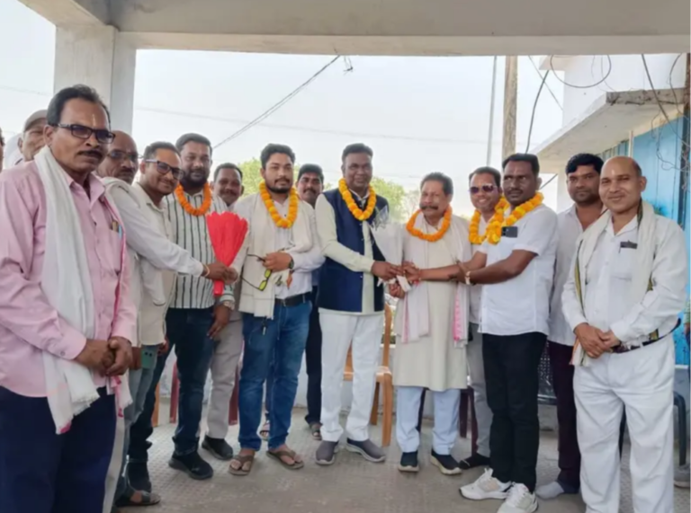 पताढी में सतनाम सामुदायिक भवन निर्माण का शुभारंभ: रामपुर विधायक फूलसिंह राठिया ने रखी आधारशिला