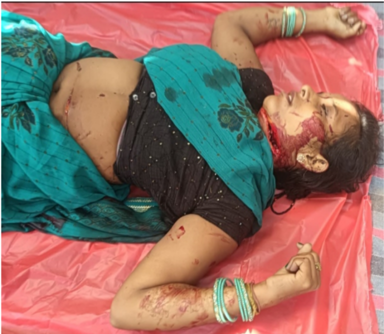 पाली (कोरबा) में चरित्र शंका में खूनी खेल: पति ने पत्नी का गला रेतकर की निर्मम हत्या, तीन मासूम बच्चों का सहारा छिन गया