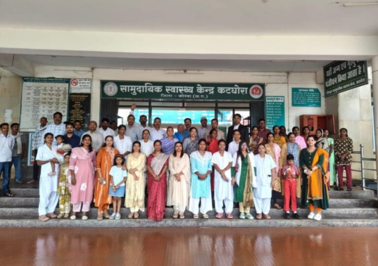 कटघोरा हॉस्पिटल में उत्साह और गरिमा के साथ मनाया गया 80वां स्वतंत्रता दिवस