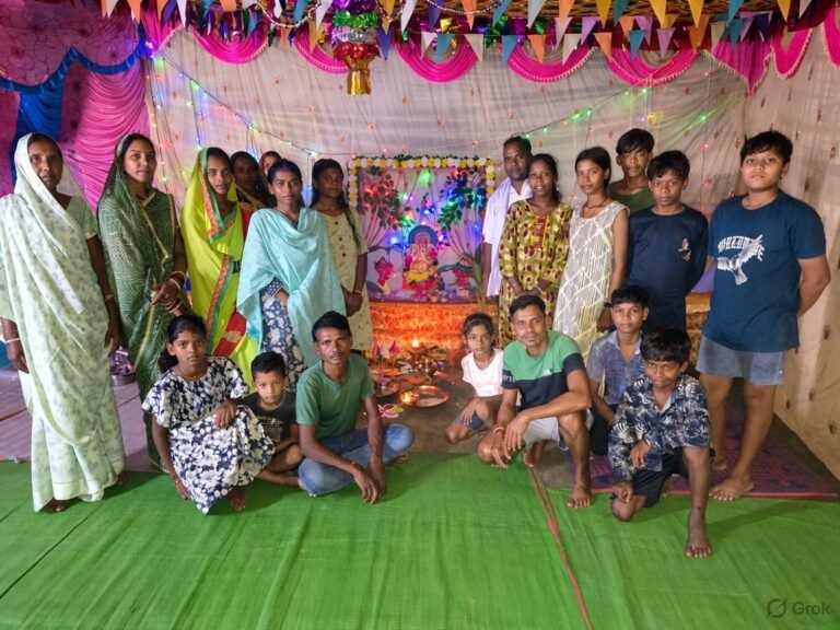 श्रद्धा और उत्साह के साथ बसंतपुर में हुई गणपति बप्पा की स्थापना